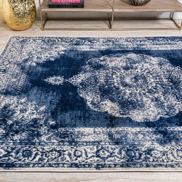 Kelly rosalia Cottage Medallion Area Rug